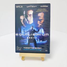 盒装 撕裂的末日 Equilibrium 带中字 电影 DVD