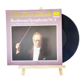 贝多芬 第四交响曲 卡尔·伯姆 维也纳爱乐乐团演奏 小禾花 DG唱片 黑胶唱片 LP 古典音乐