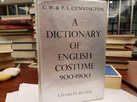 Dictionary of English Costume  900-1900