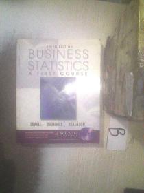 Business Statistics: A First Course /商业统计：第一门课程  ..