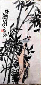 当代著名画家、中美协会员，中国艺术研究院一级画师——张金荣《花鸟》