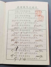 1957年南京大同被单厂股东领息凭证