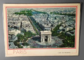 美国PARIS明信片