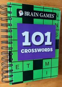 智力游戏 - 101 个填字游戏 Brain Games Mini - 101 Crosswords 英语填词游戏 英文学习