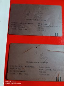 辽宁地方电话磁卡（旧田村卡）无（4-1、2）沈阳电信大楼（沈阳市磁卡电话开通纪念）a两张