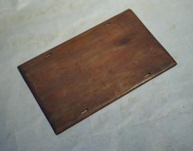 清或民国  古籍 老木夹板 单块  [规格25.5×16cm ]