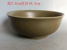 明代茶叶末釉 瓷碗