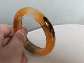 乡下收的老 翡翠 手镯