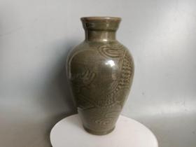 宋代黒釉瓷瓶