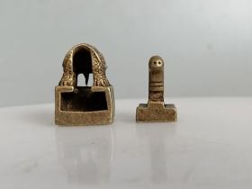 乡下 收的 清代 紫铜印章