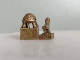 乡下 收的 清代 紫铜印章