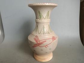 宋代磁州 窑老瓷瓶