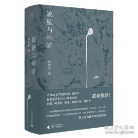 破壁与神游 陈先发 著 广西师范大学出版社 9787559876690