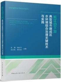 长江中下游典型城市建成区水环境综合治理关键技术与实践 9787112281633 王涛 闵红平 汪小东 李巧玲 中国建筑工业出版社