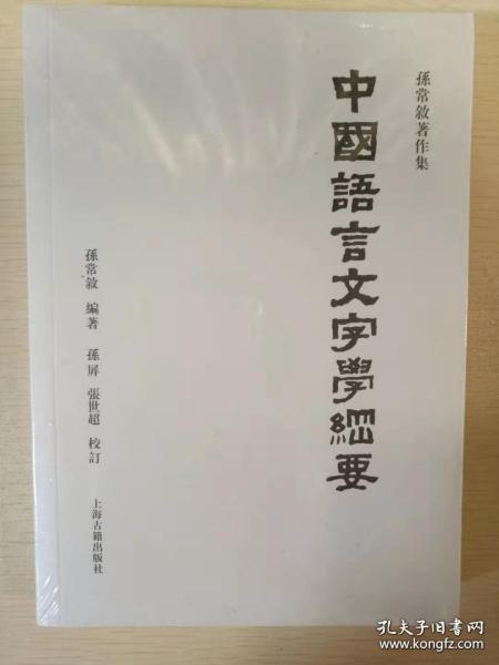 中国语言文字学纲要