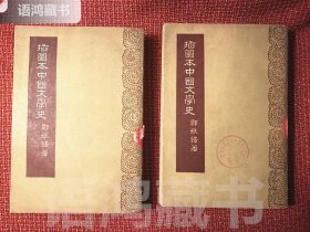 郑振铎著《插图本中国文学史》两册全 人民文学出版社出版