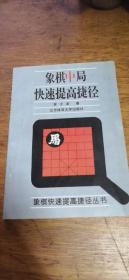 象棋快速提高捷径丛书--象棋中局快速提高捷径--黄少龙著北京体育大学出版社。1995年1版1996年4印私藏品佳