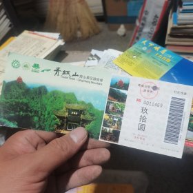 门票 青城山前山景区游览券