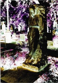 莫斯科新处女地墓地雕塑·照片一枚·反转片一枚·125X90mm·1