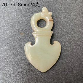 乡下收的清代和田玉