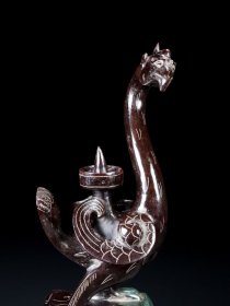 乡下收的汉代和田玉朱雀印章长7宽7高21厘米