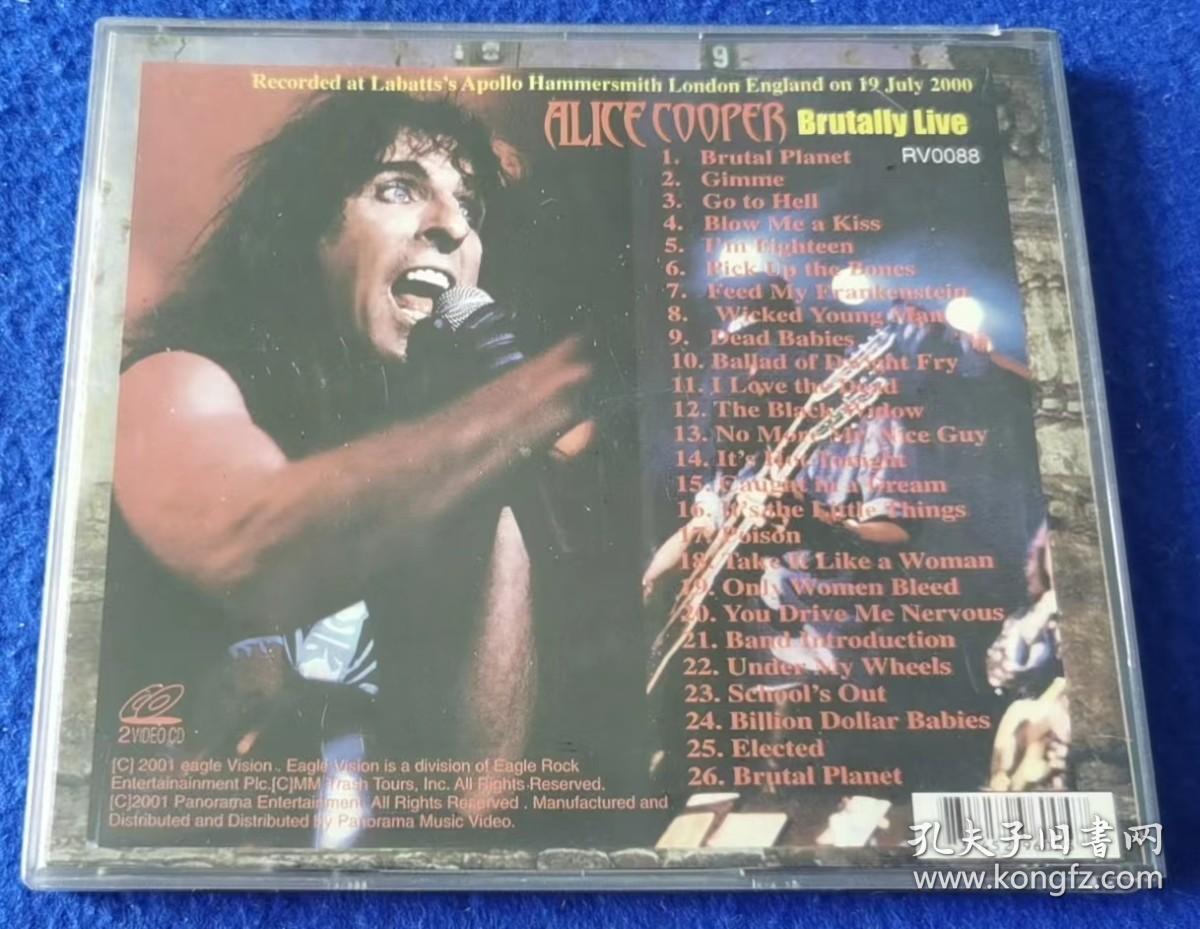 Alice Cooper A Fistful Of Alice【2VCD】