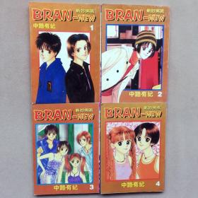 64开单行本漫画书《新好男孩BRANNEW》全4册