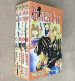 大32开合订本漫画书《黑猫 BLACK CAT》全4册