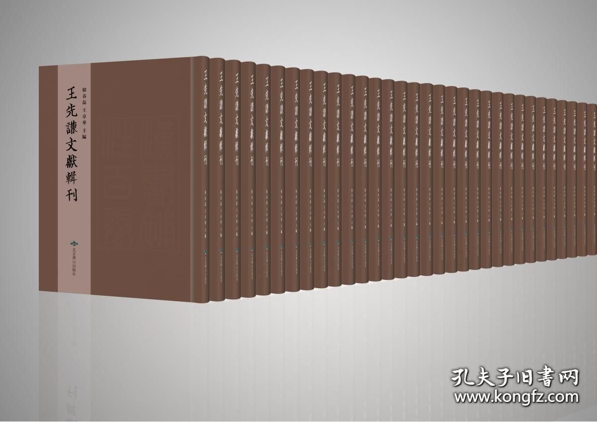 王先谦文献辑刊（16开精装 全256册 原箱装） 9787540257019