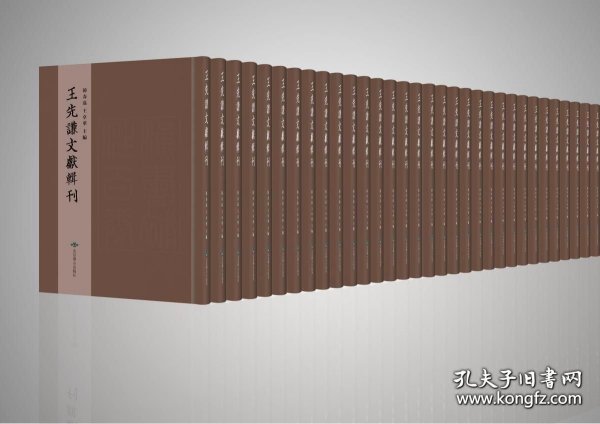王先谦文献辑刊（16开精装 全256册 原箱装） 9787540257019