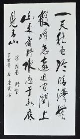 范先发：中国书法协会会员，国家一级书法家，著名的艺术家。师承“中国十大奇人”之一的汪英俊老师、丁酉2017年书法软件、画心尺寸101*55厘米【约5平尺】