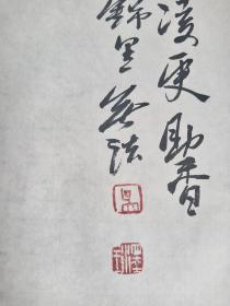 （保真）吴泽全：吴梅花，四川省美术协会理事，中国将军书画研究院西南分院艺术顾问，四川省现代艺术促进会书画委员会执行主席，美国国际文化科学院院士和驻成都代表处文化艺术部副部长，四川省人民对外交流文化局礼品创作特别指定书画家2019年精品花鸟画软件、墨梅 ，画心尺寸134*62厘米