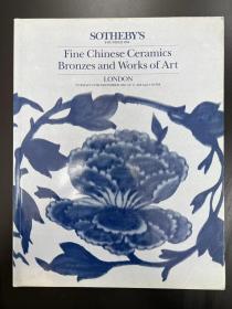 苏富比1985年12月10日 伦敦 中国陶瓷精品青铜器及艺术品 Fine Chinese Ceramics Bronzes and Works of art
