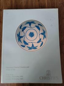 佳士得1995年10月30日 香港 重要的中国陶瓷和艺术品 Important Chinese Ceramics and Works of Art