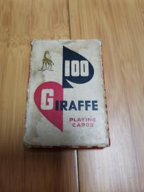 GIRAFFE扑克牌（一副54张全）