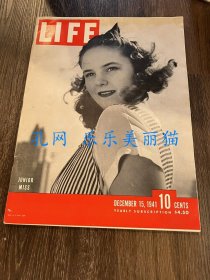 December 15, 1941 LIFE Magazine