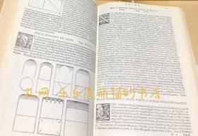 伊文)パラーディオ「建筑四书注解」 ファクシミリ复刻(解说书付)　I quattro libri dell'architettura Di Andrea Palladio. [FACSIMILE 1570][YXWK]