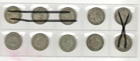 1926-1927年海峡殖民地  乔治五世 20分小银毫  重5.85克  起拍价为单枚价  要几枚加几次  随机发货  也可指定要哪几枚 保真