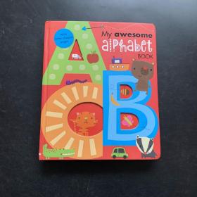 MY awesome alphabet BOOK【精装绘本】