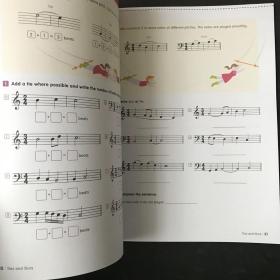 英文版 Poco Music Theory for Young Children Grade 1.2.3.5 四本合售