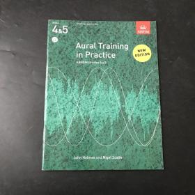 Aural Training in Practice, ABRSM Grades 4- 5英文原版 听觉训练 听觉训练实践 音乐听觉训练