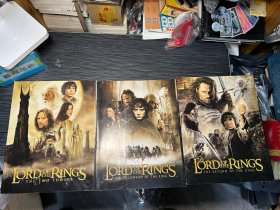 电影场刊】 The Lord of the Rings / 魔戒三部曲 3册合售 魔戒再现 双塔奇兵 王者归来 （日文原版 托尔金彼得·杰克逊指环王电影宣传册日语）