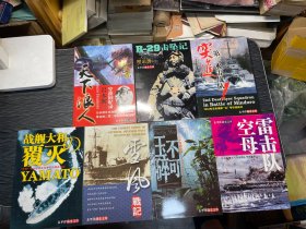 太平洋战史文库7本合售（战舰增刊）《突进第二水雷战队》《战舰大和覆灭》《空母雷击队》《天下浪人岩本彻三空战回忆录》《雪风战记》《玉碎不可》《B-29击坠记》