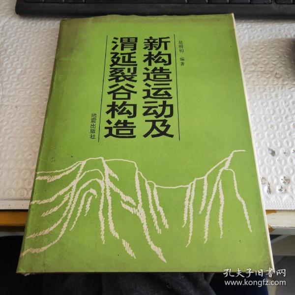 新构造运动及渭延裂谷构造