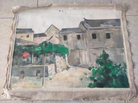 油画·；