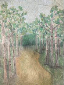 老油画