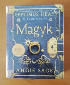 英文原版  Septimus Heap, Book One  Magyk  萨普提姆斯 第一部  （特别版）