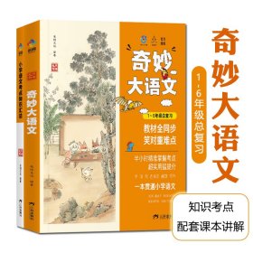 奇妙大语文总复习小学生1-6年级考点知识汇总基础大全教辅工具书同步教材重点难点作文素材古诗文学一二三四五六年级课外阅读书籍