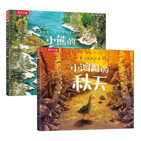 四季之歌系列绘本小鸿雁的秋天小熊的春天共2册3-6岁哲理睡前故事