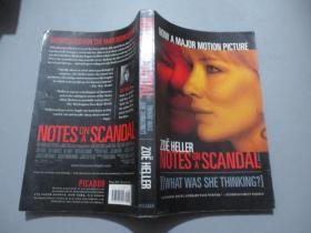 英文原版：Notes on a Scandal：What Was She Thinking